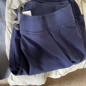 Womens navy xs figs pants